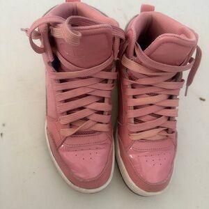 Champion Pink High-Top Sneakers